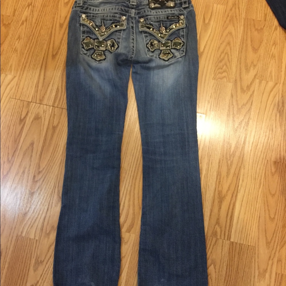 Miss Me Jeans camp pockets
